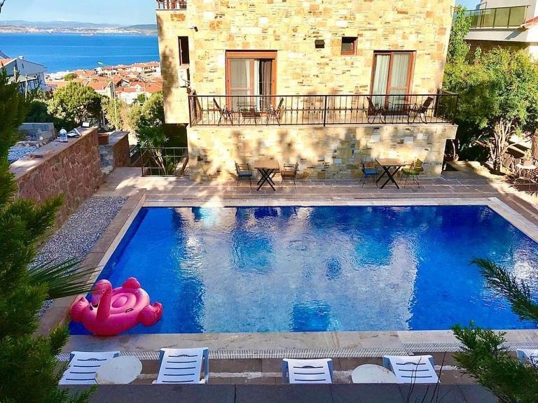 Yeni Foca Butik Otel Esterno foto